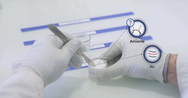 scene en laboratoire analyse et graphisme